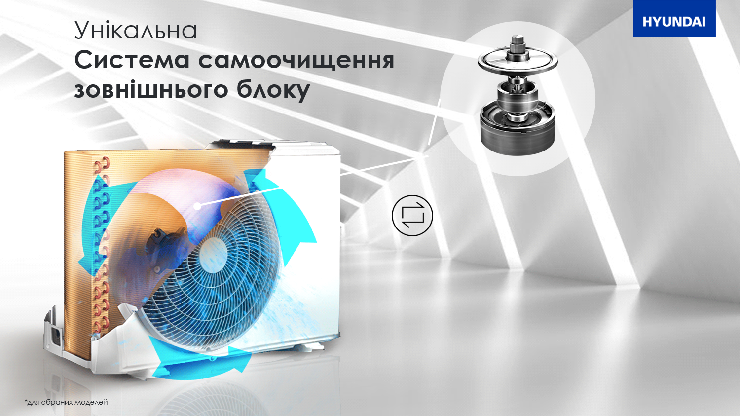 Покрытие GOLD FIn в кондиционере Hyundai ARN/ARN-09HSSUAWF1