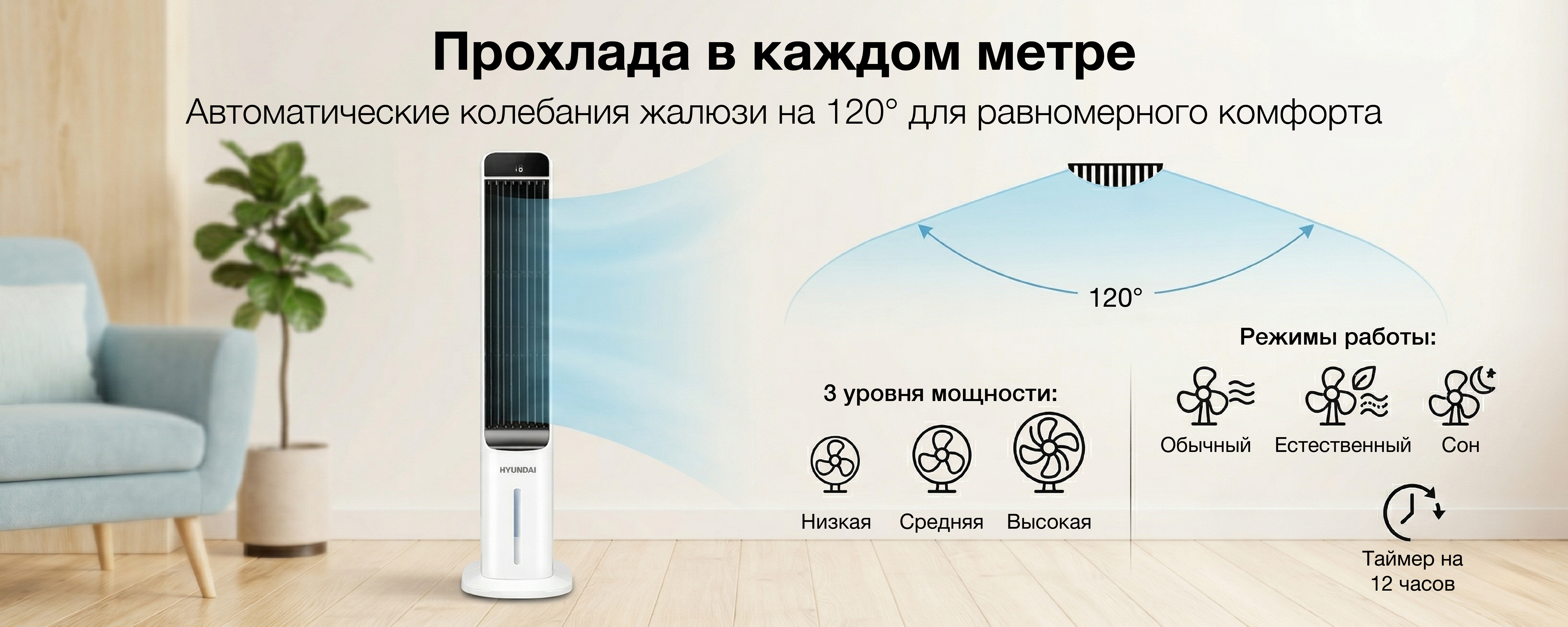 Покрытие GOLD FIn в кондиционере Hyundai ARN/ARN-09HSSUAWF1