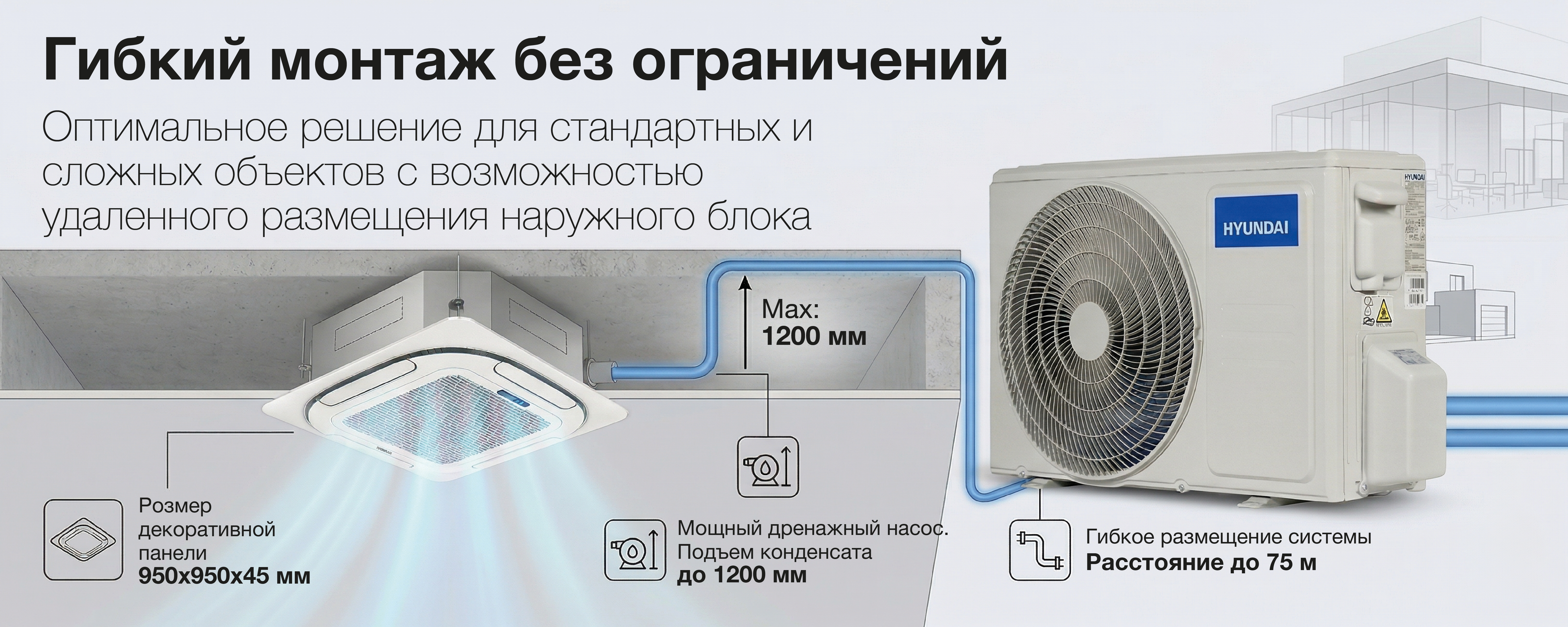 Покрытие GOLD FIn в кондиционере Hyundai ARN/ARN-09HSSUAWF1
